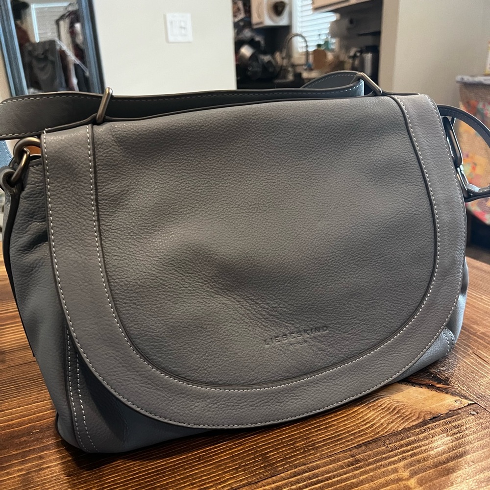 Liebeskind blue leather bag